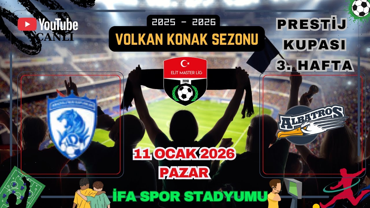 2025-2026 SEZONU | ANADOLU KAPLANLARI - ALBATROS MASTER | PRESTİJ KUPASI 3. HAFTA