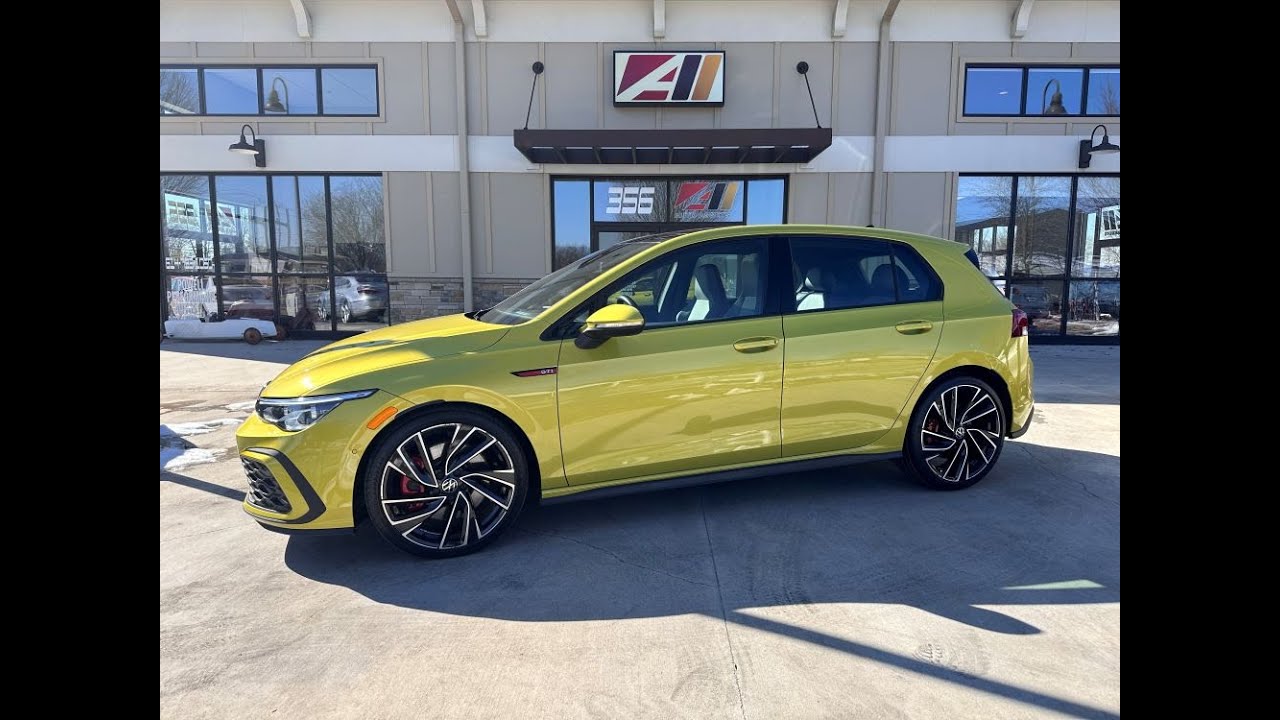 2022 Volkswagen GTI in Pomelo Yellow Metallic/SOLD!! YouTube