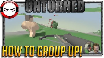 Unturned Multiplayer grouping tutorial (How to group up in Unturned)