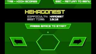 Super Hexagon Gameplay Hexagonest Hardest