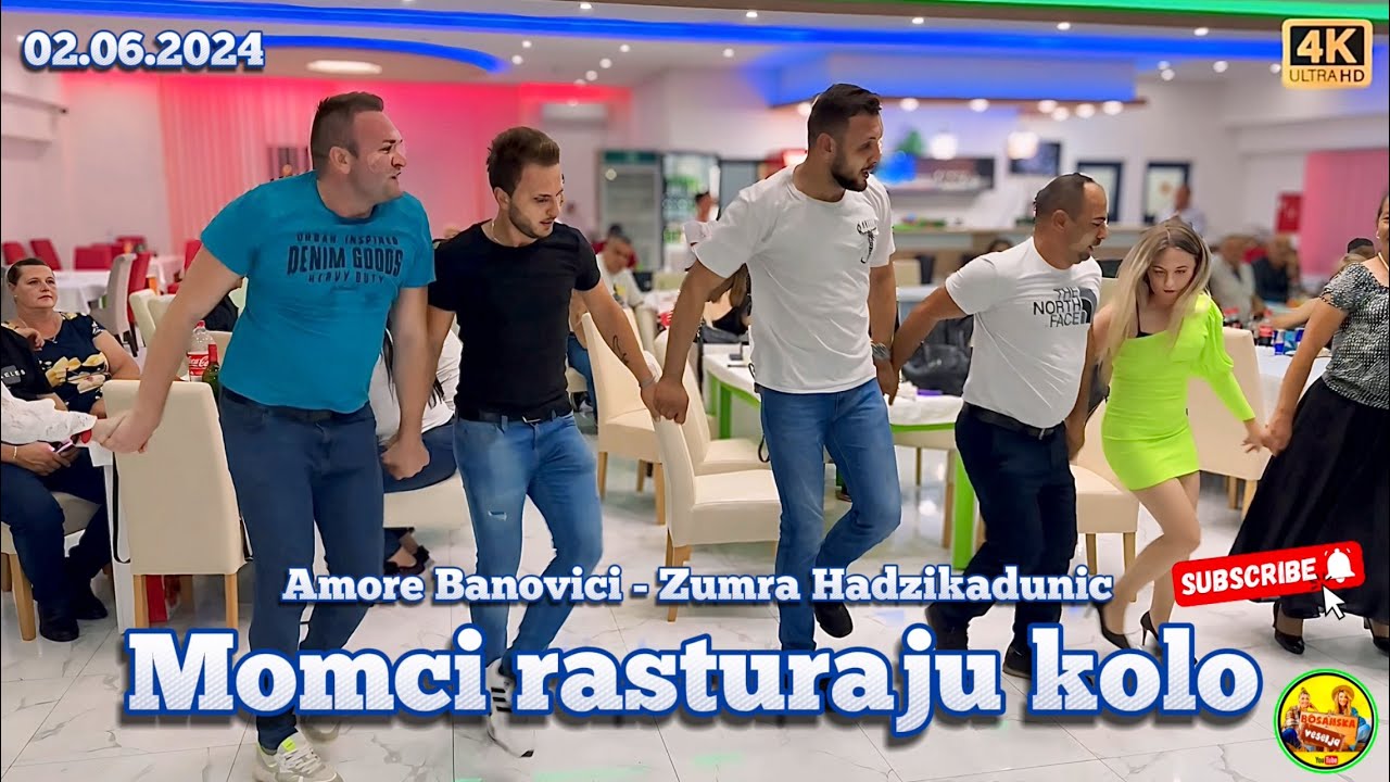 Momci rasturaju kolo, zabava 