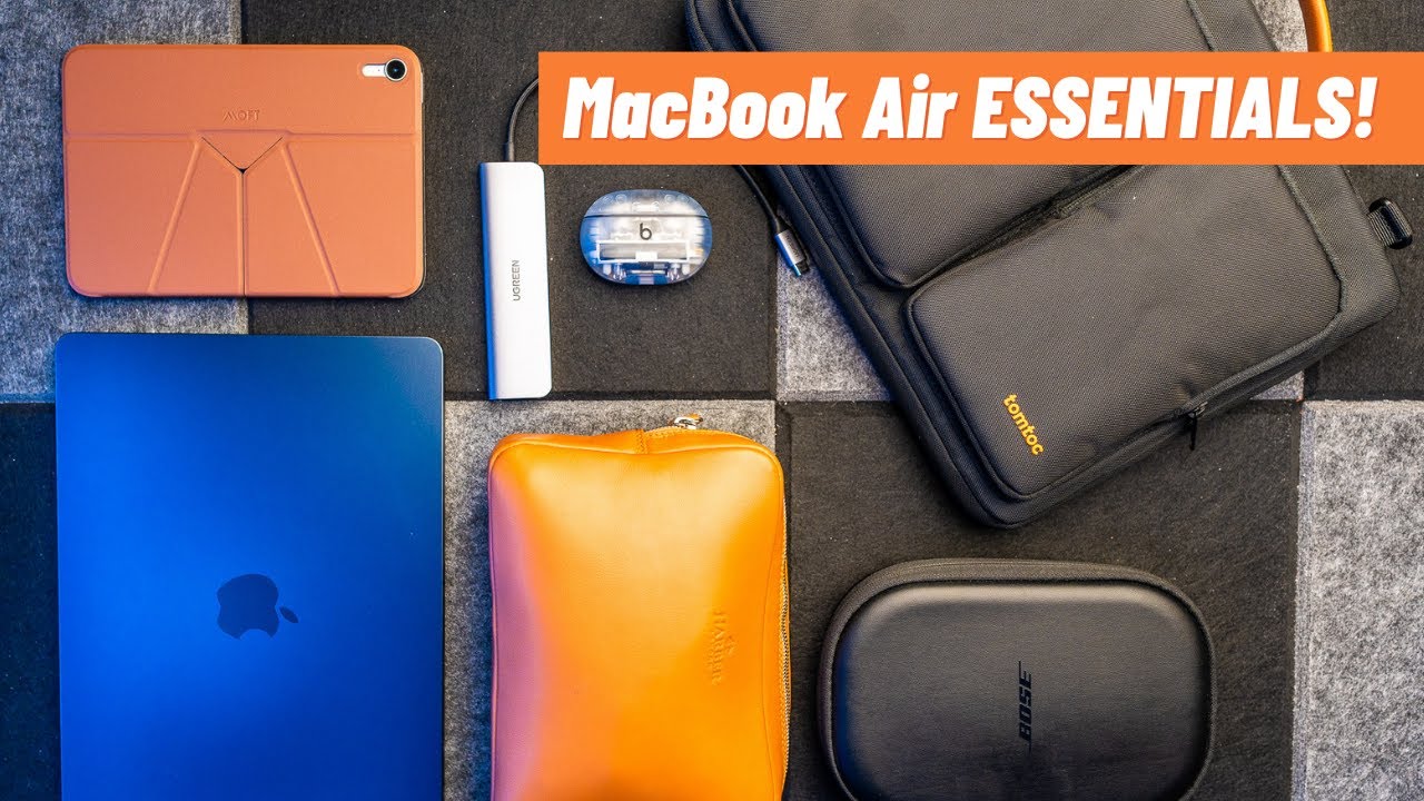 My 6 FAVOURITE M2 MacBook Air Accessories - Mark Ellis Reviews