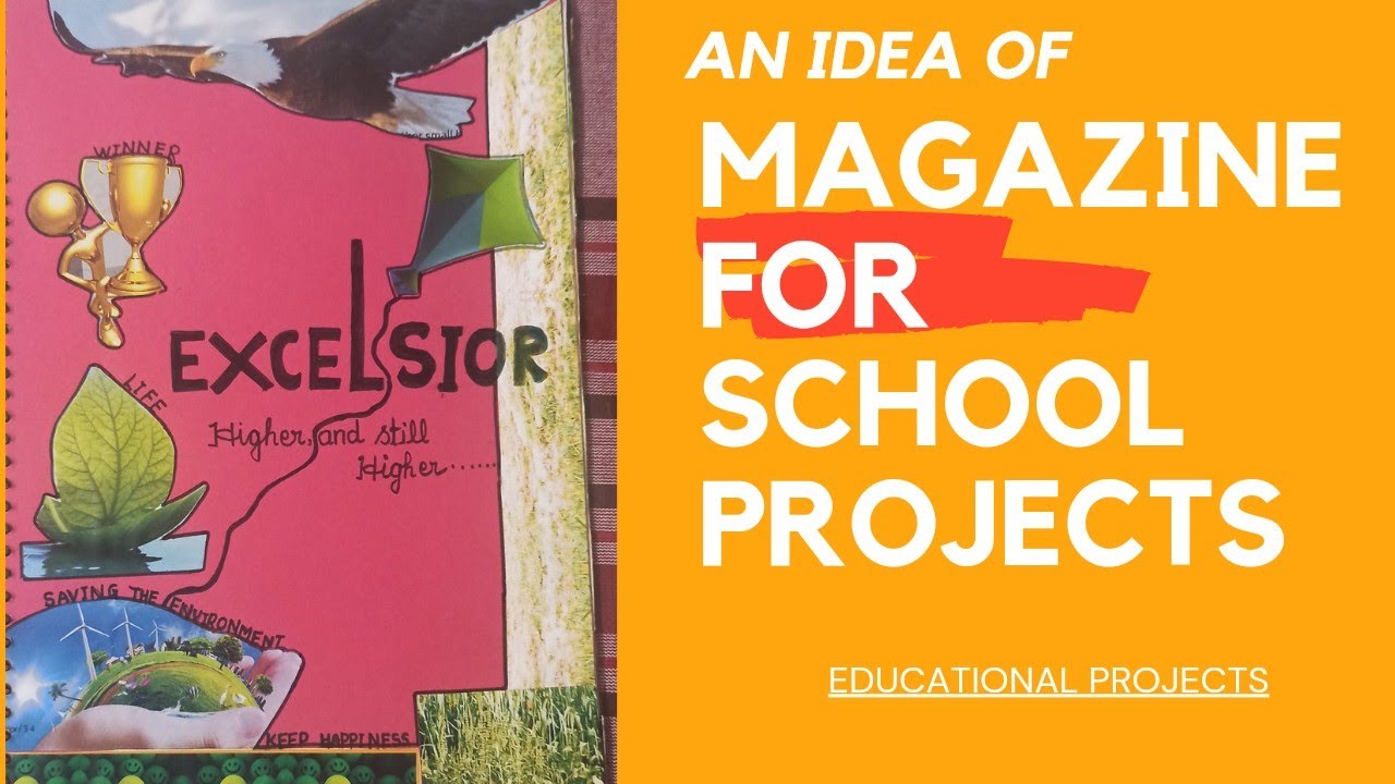 how to make magazine on education