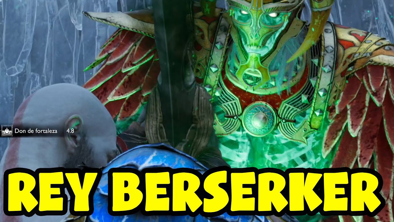 God of War Ragnarok Rey Berserker Rey Hrolf Kraki En Español