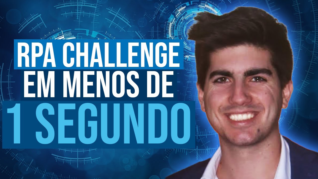 TUTORIAL - 😱RPA CHALLENGE em menos de 1 SEGUNDO com UiPath🚀