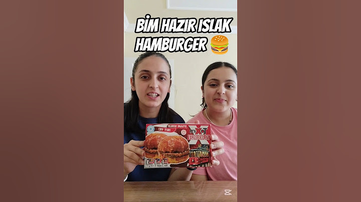 Bim aktüel hazır ıslak hamburger #keşfet #reklamdeğil #food #keşfetteyiz