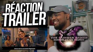 RÉACTION au TRAILER de HUNGER GAMES - LEVER DE SOLEIL SUR LA MOISSON !