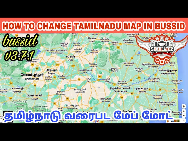 How to Change Or Activate tamilnadu map mod for bus simulator Indonesia v3.7.1 # tn map mod bussid class=
