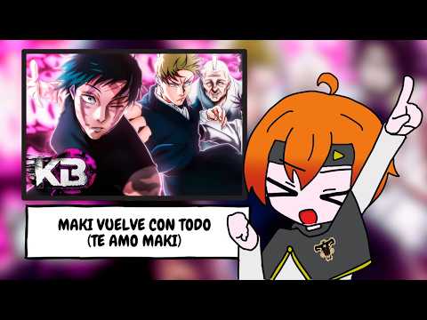 Reacciono a Maki vs Clan Zen'in (Kballero) || MAKI TE AMO || JJK