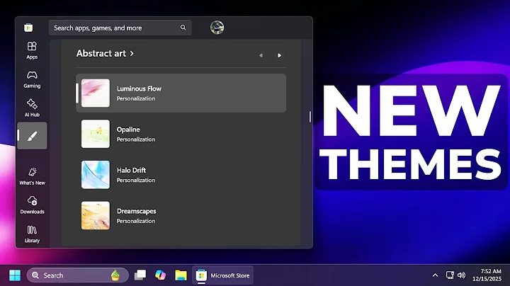 New Windows 11 Official Themes (How to Get)