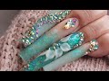 Minty | Opal | 3xl coffin Nails