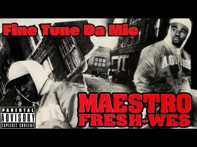 ヒップホップ+ラップ Maestro Fresh-Wes - Fine Tune Da Mic MAESTRO FRESH WES / FINE TUNE DA MIC (PROD BY SHOWBIZ