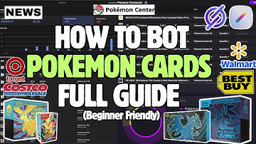 HOW TO BOT POKEMON CARDS FREE GUIDE | WORKS FOR US, CA, AND UK
