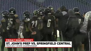 Springfield Central loses to St. John’s Prep in D-1 football championship