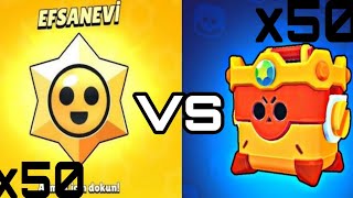 50x STAR HEDİYESİ VS 50x OMEGA KUTU 🤯 |  EFSANEVİLER DOLDU TAŞTI 😱 | #keşfet