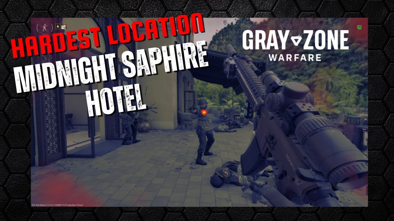 Midnight Sapphire Hotel RAID | Boss Fight & 40+ Kills | Gray Zone Warfare