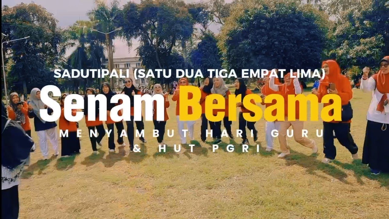 Sadutipali Bikin Heboh! Yel-Yel SMP Paling Kompak di Taman Tugu!