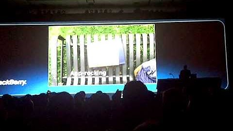 Live coverage of the BlackBerry PlayBook announcement at DevCon 2010