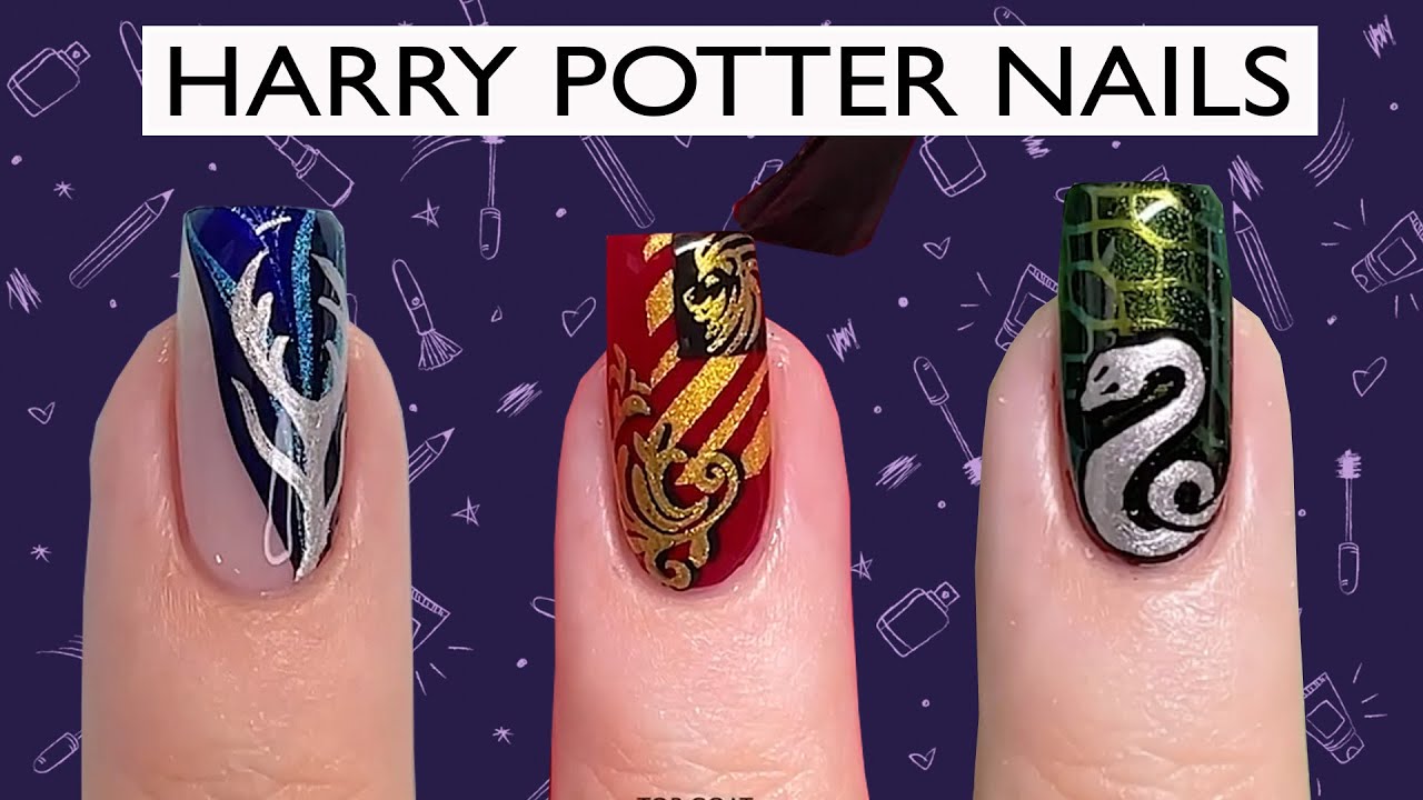 NonaPhilippa - Harry Potter nails for my Baby Shower today... | Facebook