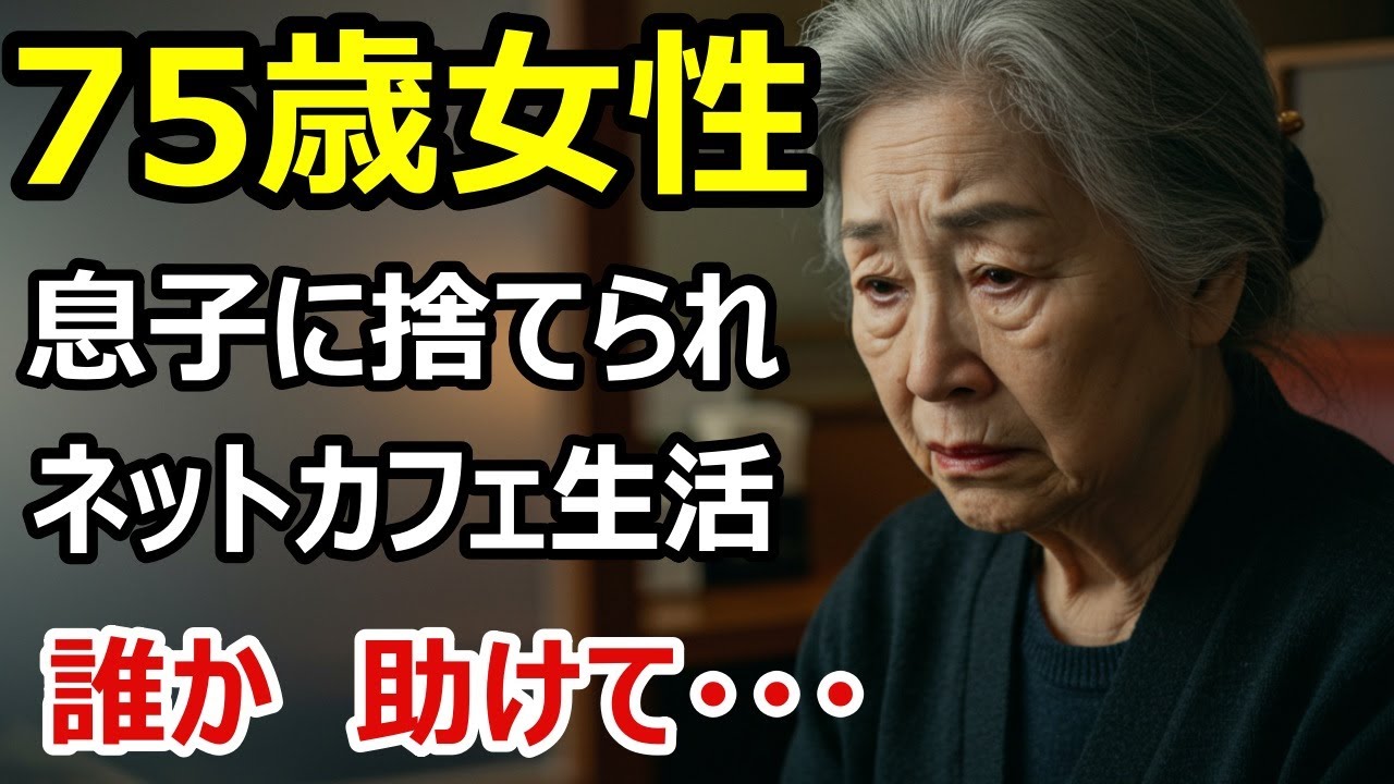 75歳、家を追い出された母が行き着いたネットカフェ