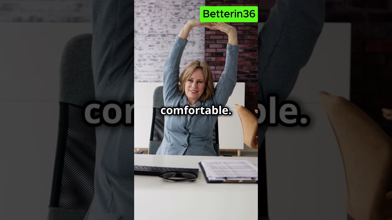 "Can 36 Seconds of Changing Your Sitting Position Reset Your Energy?"