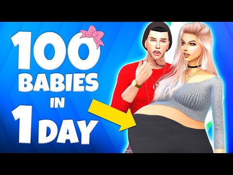 I tried the 100 BABY CHALLENGE in 1 day 👶😅
