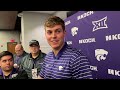 Will Howard discusses his big day against Oklahoma State