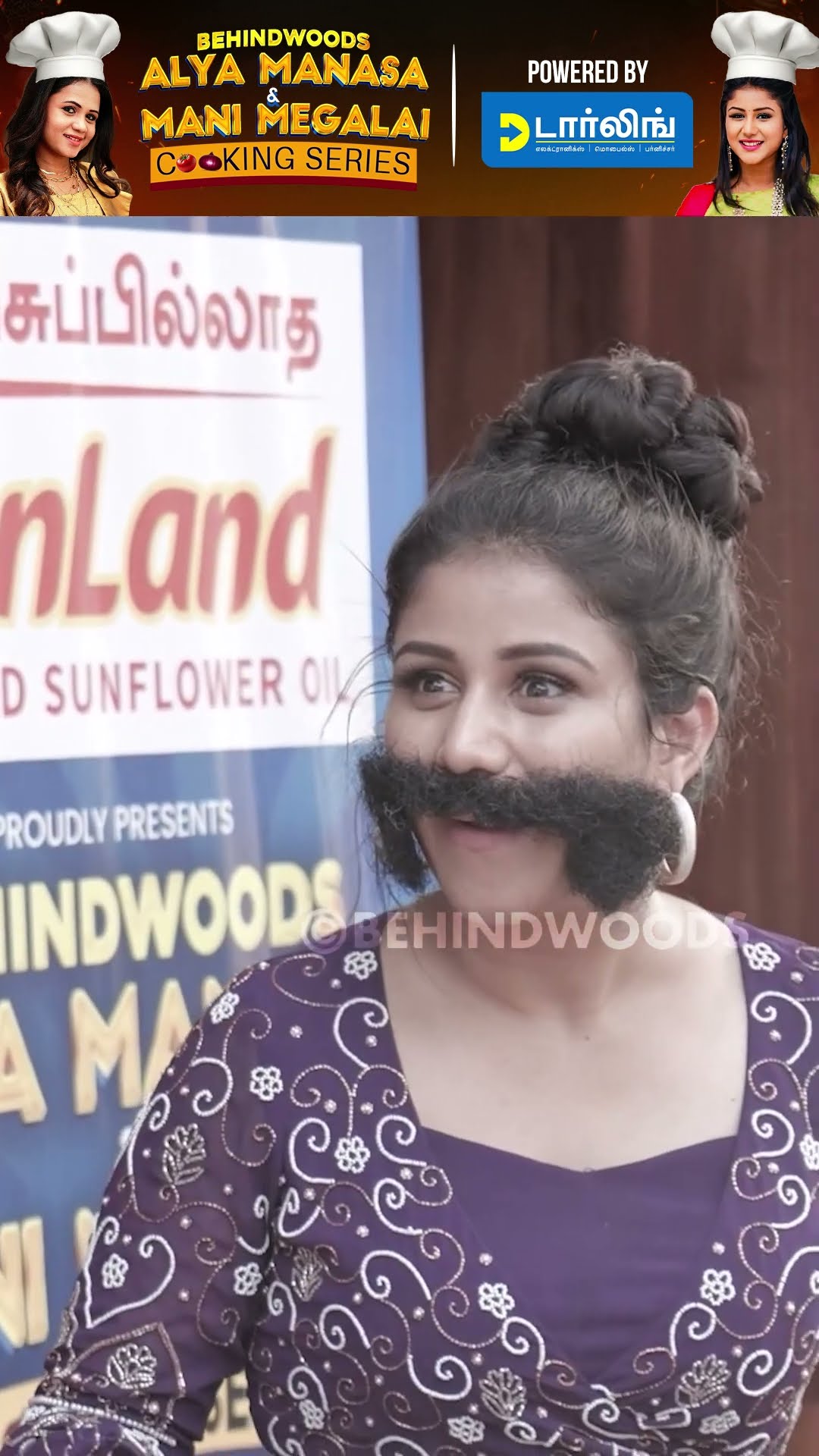 என்ன Alya மீசையோட வந்து இருக்கே ? கோவப்பட்ட மீசைக்காரர் ?