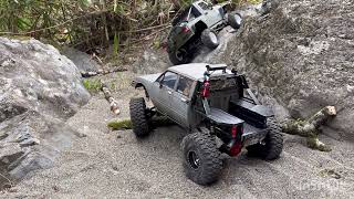 c2x vs scx10AWA ROCK Part2