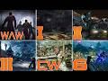 Evolution of Call Of Duty Zombies MAPS 2008-2025