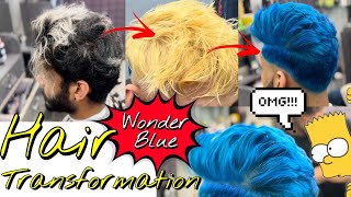 First Time in PUNJAB | Most Unique Hair Color | THE BARBER NATION |