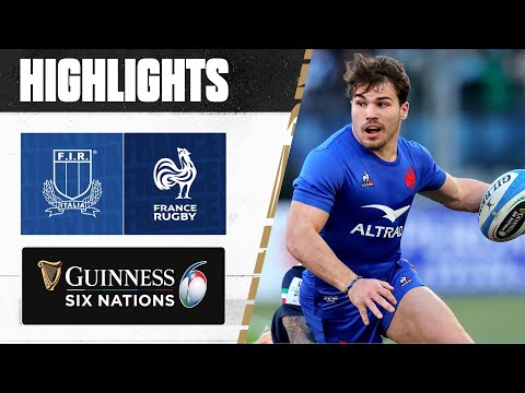 HIGHLIGHTS | 🇮🇹 Italy v France 🇫🇷 | 2023 Guinness Six Nations