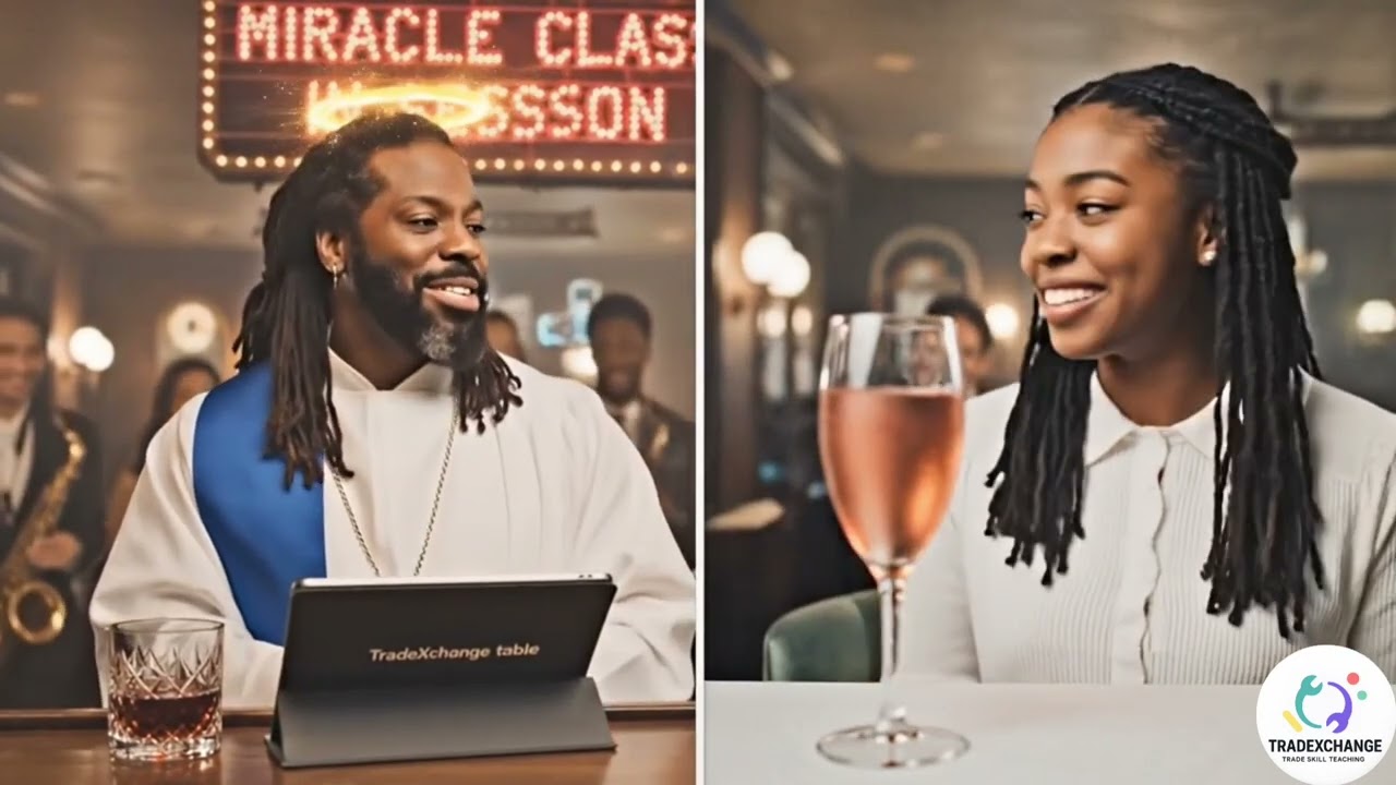 Black Jesus the Bartender Turns Water into Wine (Kinda) 😂 | TradeXchange Comedy Ad