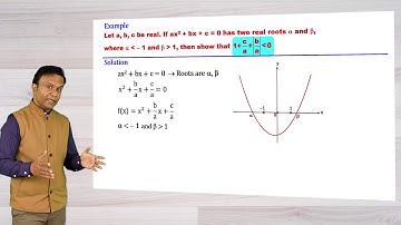 Solving quadratic inequalities using graphs | JEE Video lectures by Ghanshyam tewani