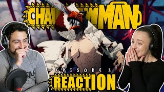 Chainsaw Man Episode 3 REACTION! | 
