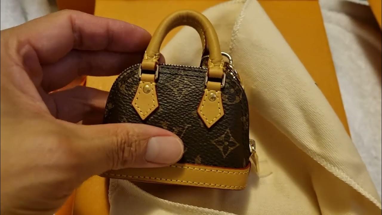 Louis Vuitton MICRO Speedy Bag Charm LV Monogram Unboxing & Impressions  SIZE COMPARISONS #luxurypl38 