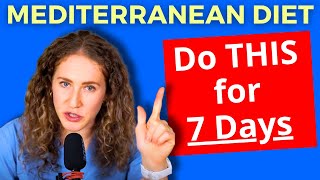 MED DIET CHALLENGE: Try this for 7 Days to Reset FAST [Beginner's Plan]