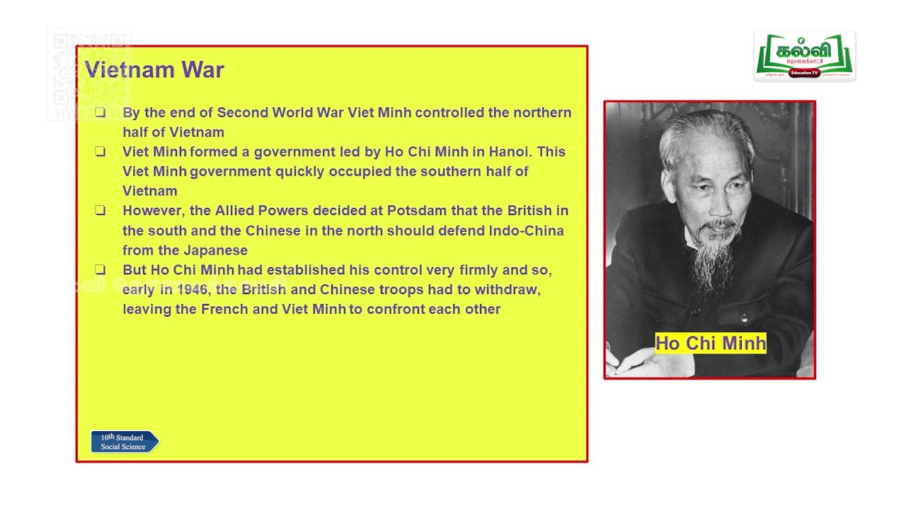 Class 10 Social Science History The World After World War 2 Unit 4 Part 2 EM KalviTv 