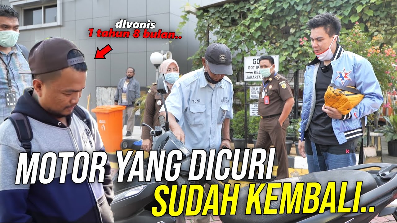 PENCURI MOTOR BAIM MASUK PENJARA !! MOTOR YANG SETAHUN HILANG, AKHIRNYA KEMBALI KE RUMAH !