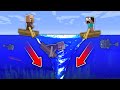 HOW NOOB FELL INTO the MAELSTROM ALONG WITH the VILLAGERS? in Minecraft Noob vs Pro