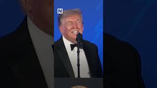 Trump jokes about a fourth term at White House press gala