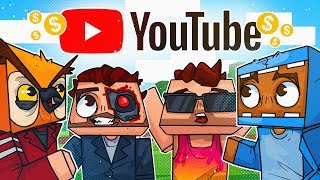 We Broke Into YouTube HQ! The Quest For Ads! - Minecraft!