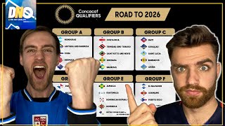 DNQ React to CONCACAF Round 2 Draw! | 2026 FIFA World Cup Qualification