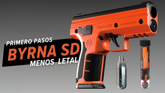 Pistola Disuasiva Byrna Sd Co2 Defensa Personal Pimienta .68