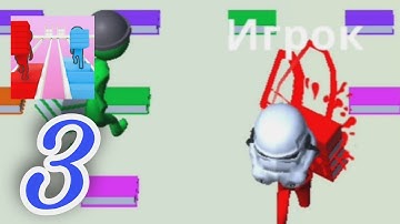 Bridge Race - Part 3 levels 15 to 18  Gameplay Walkthrough LILU (iOS & Android)