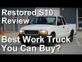 Restored s10 review best work truck you can buy chevrolet s10 review old gmc chevy truck review