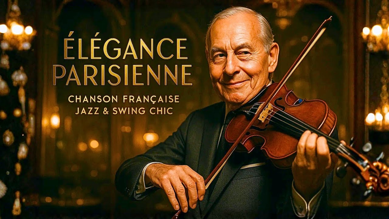 Élégance Parisienne | Chanson Française Jazz & Swing Chic | Inspiré de Grappelli, Nougaro, Legrand