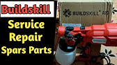 Buildskill Pro Latest Heavy Duty 750w With Copper Nozzle Diy Home Professional Bps2100 Hvlp Sprayer Red Amazon In Home Improvement