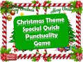 Christmas theme Quick punctuality game for ladies kitty party / Luck game