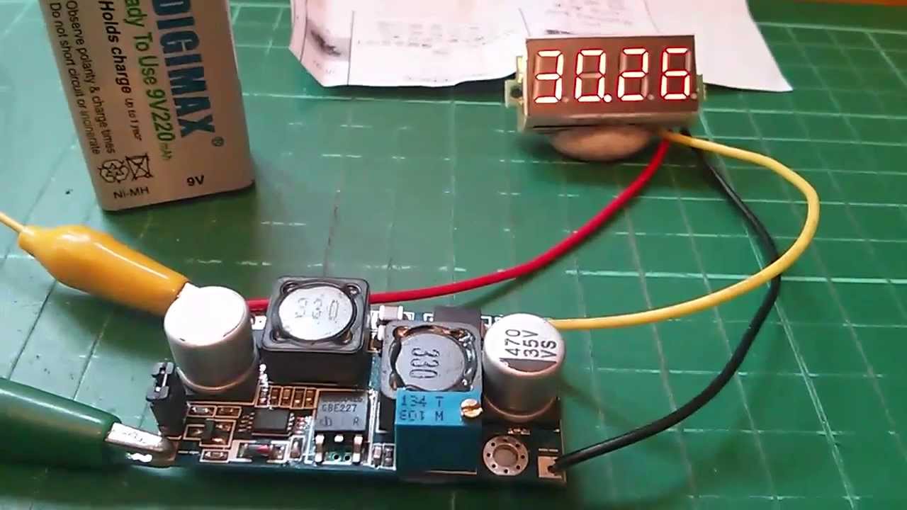 Review: SEPIC Buck Boost DC/DC Converter - Steps voltage ... - 1280 x 720 jpeg 78kB